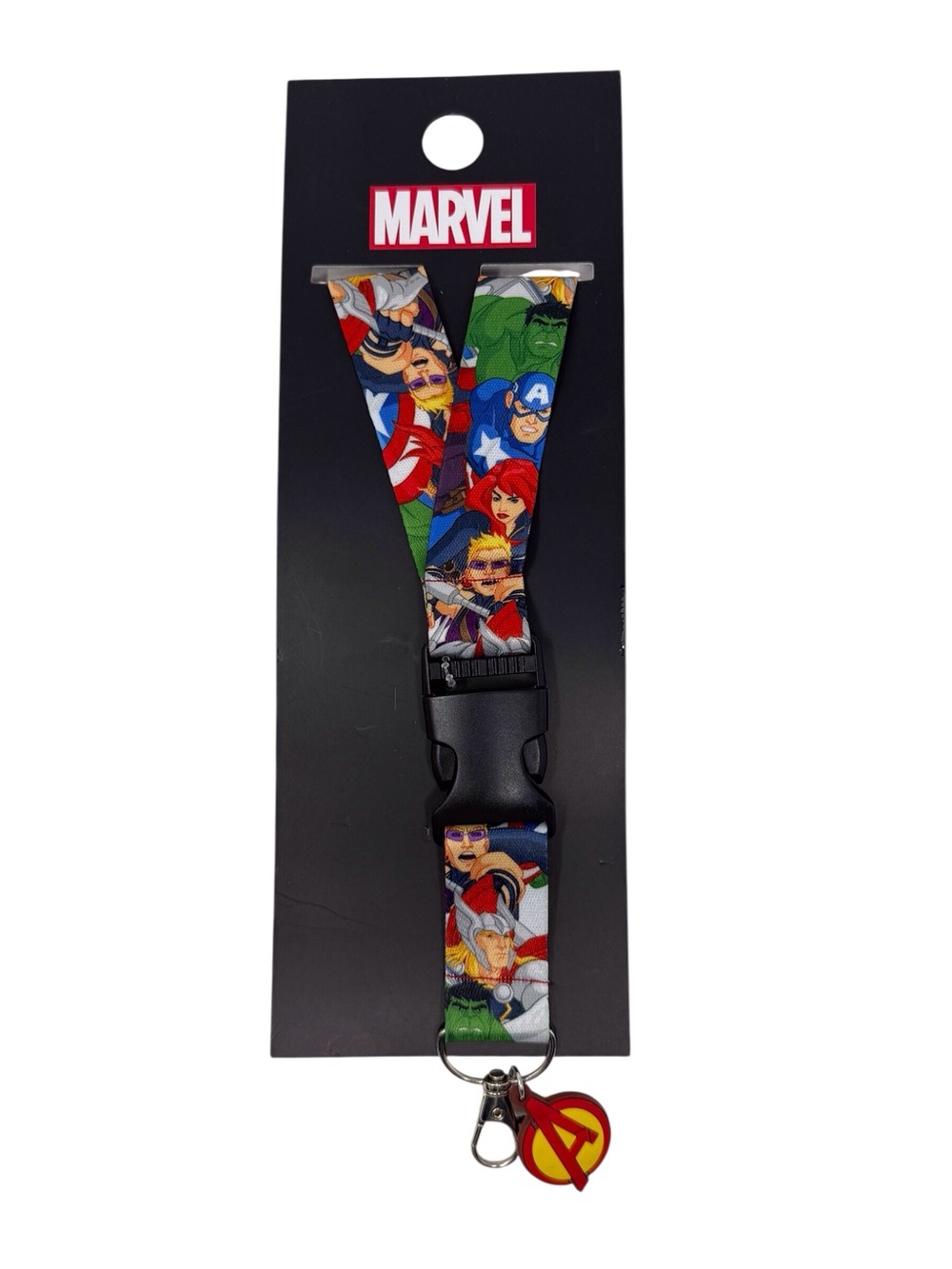 Marvel Avengers Lanyard/ID Badge /key Chain Holder New With Packaging